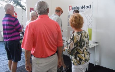 Getting a great reception at Modern Living Expo